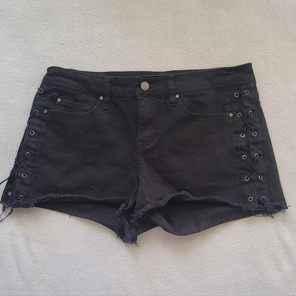 Black Jean shorts sz 11